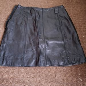 Wilson's leather miniskirt